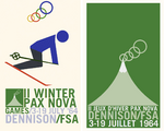 Posters for the II winter games